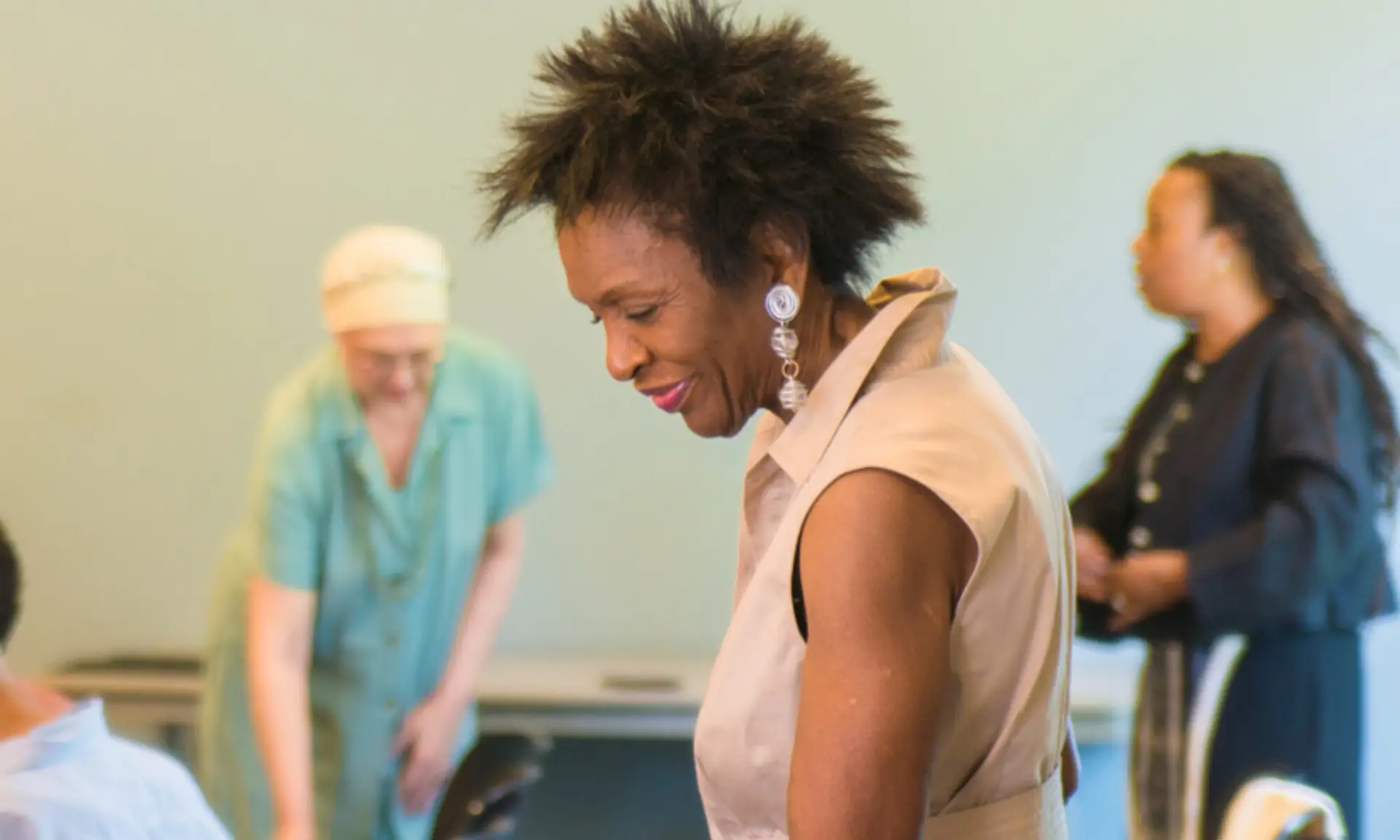 Past Educational Director of the National Spiritual Science Center attending the 4th-year student graduation ceremony, honoring advanced spiritual studies.